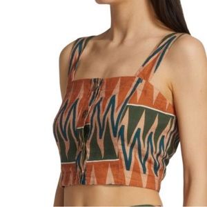NWT Veronica Beard Tiffany Cropped Top Size M